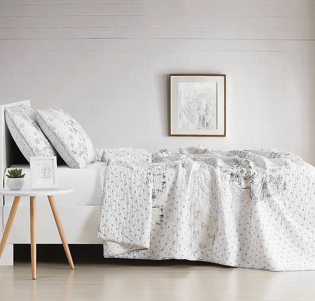 Kids Floral Tales Cream  2 Pc Twin Comforter Set - Thumbnail - Image 6