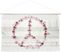 Kids Flower Peace White Wall Decor