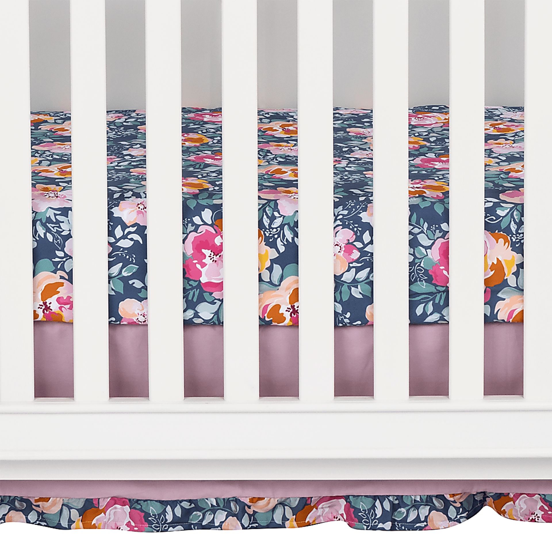 Kids Flower Snooze Blue Baby Bedding Set - Image 11