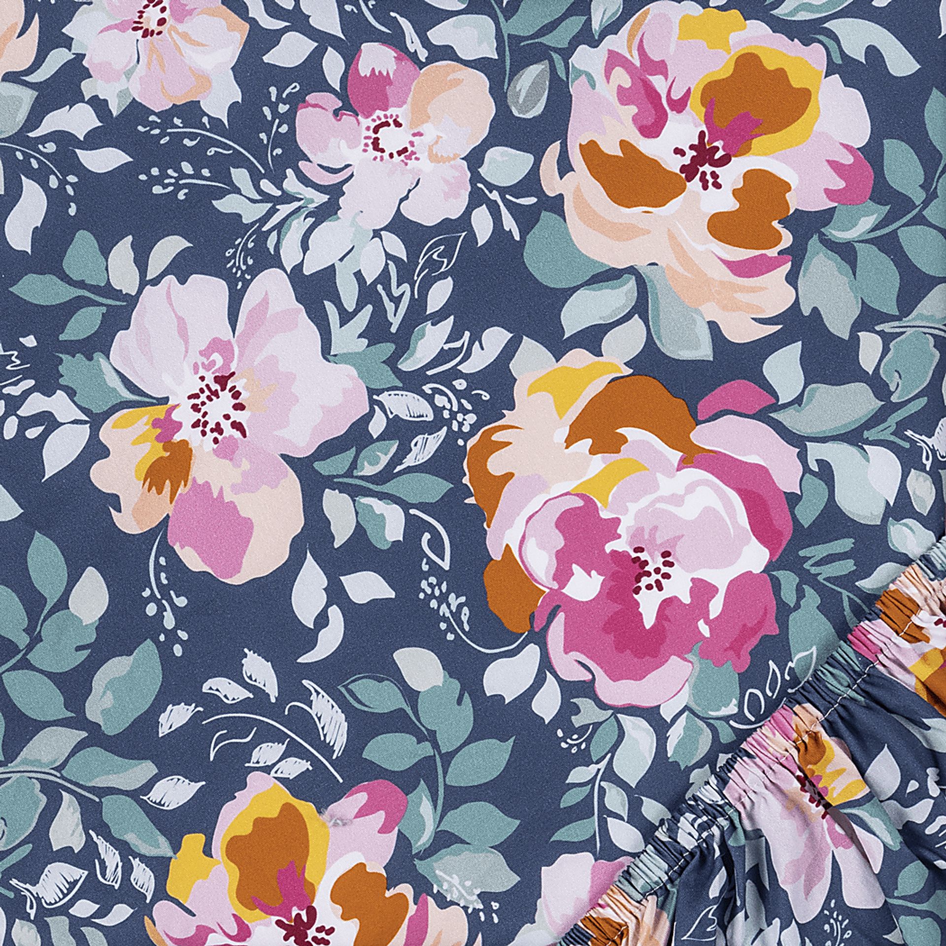 Kids Flower Snooze Blue Baby Bedding Set - Image 5
