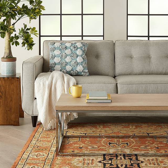 Kids Flowerful Blue Accent Pillow - Thumbnail - Image 3