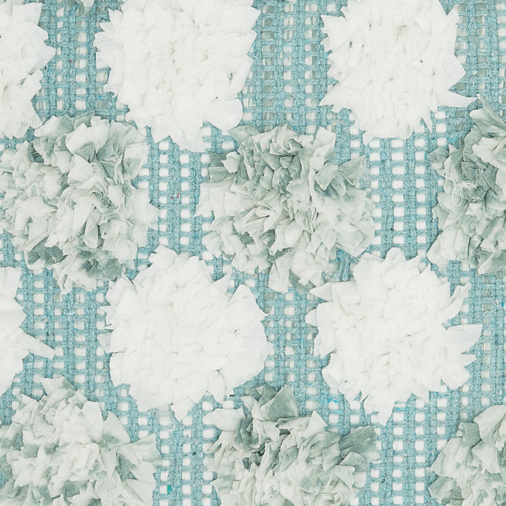 Kids Flowerful Blue Accent Pillow - Image 5