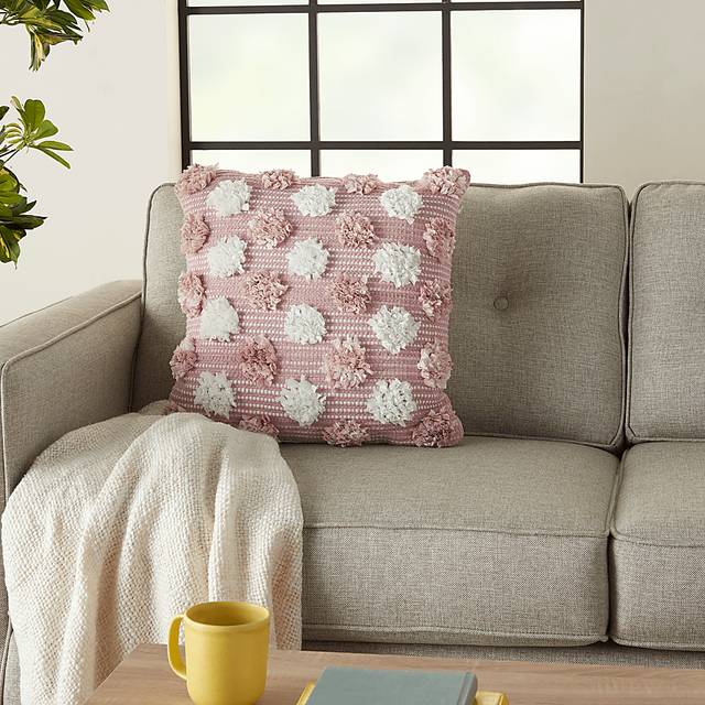 Kids Flowerful Blush Accent Pillow - Thumbnail - Image 4