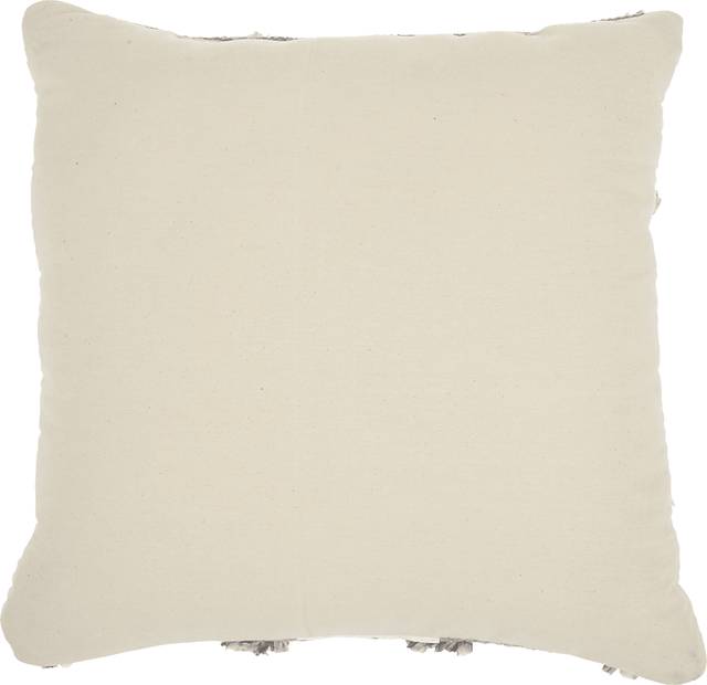 Kids Flowerful Gray Accent Pillow - Thumbnail - Image 2