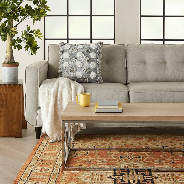 Kids Flowerful Gray Accent Pillow - Thumbnail - Image 3