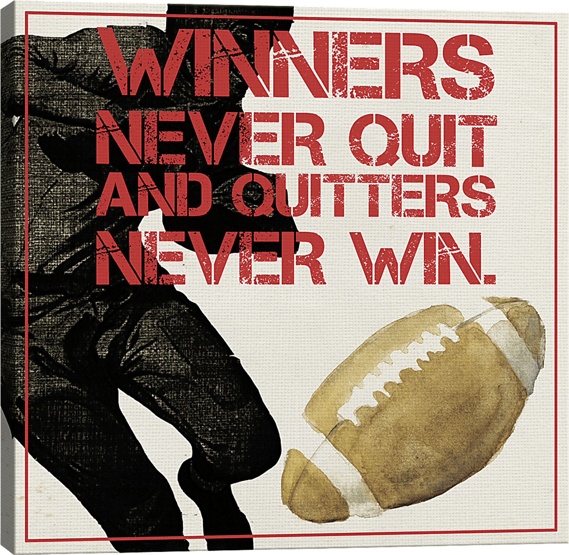Kids Football Glory White Artwork - Image 3