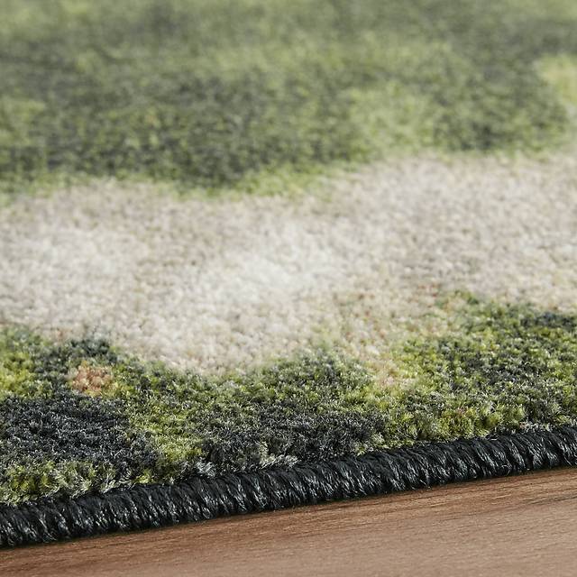 Kids Football Practice Green 3' x 5' Rug - Thumbnail - Image 3
