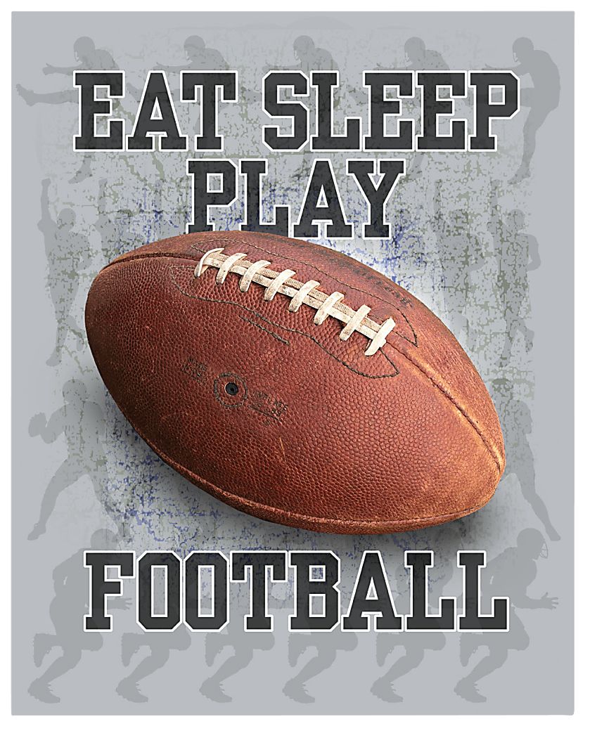 Kids Football Rave Gray Artwork