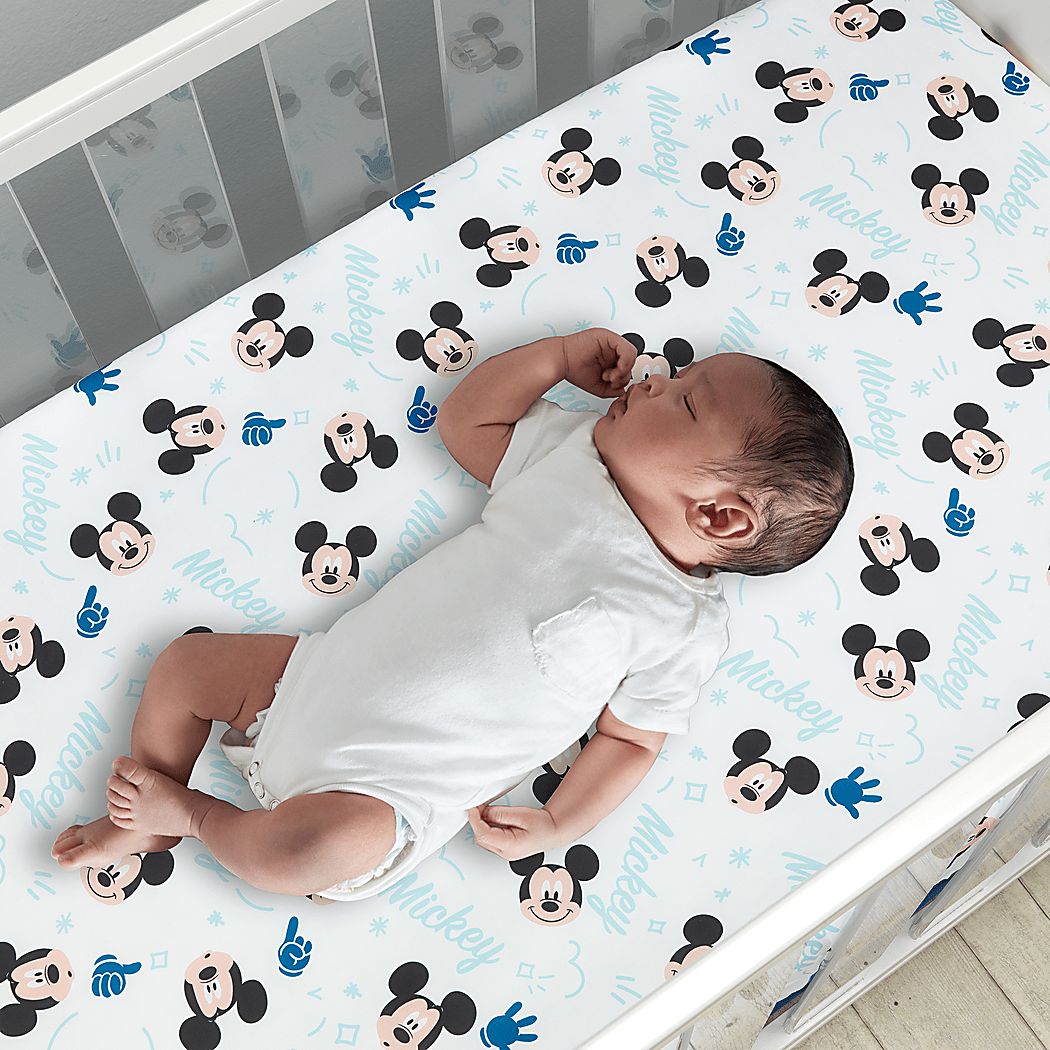 Mickey mouse bassinet sheets best sale