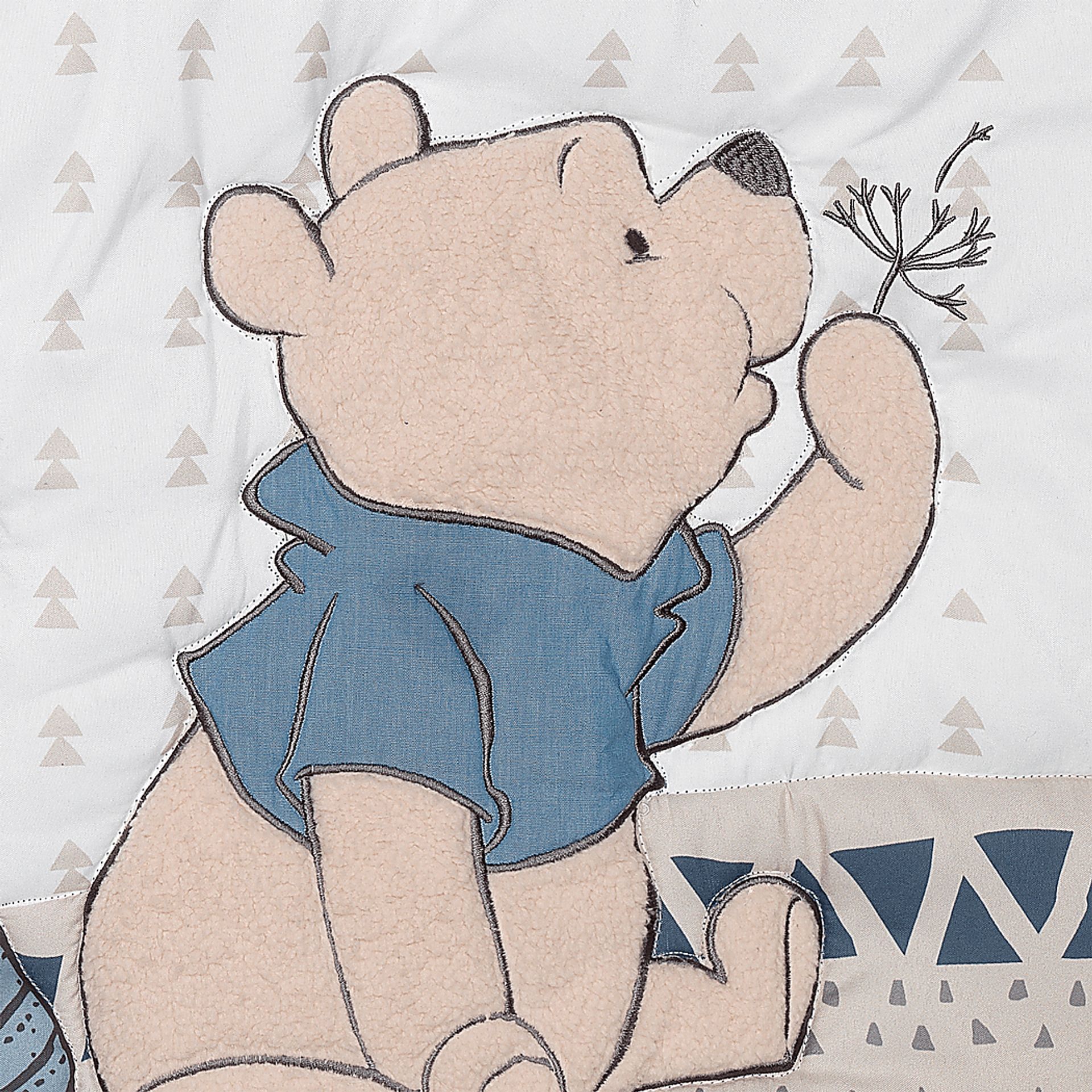 Kids Forever Pooh Blue Baby Bedding Set - Image 5