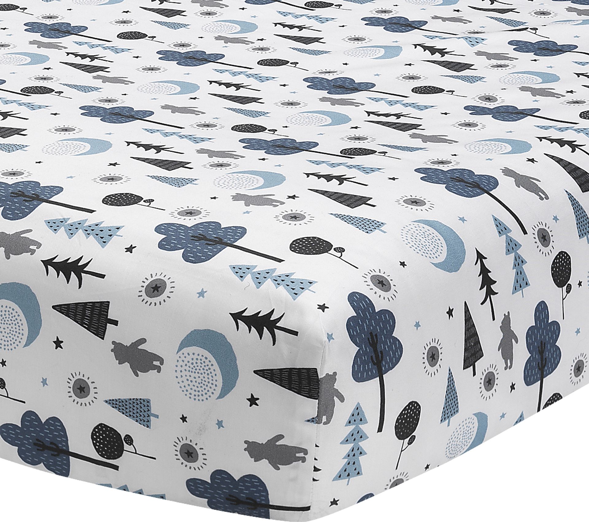 Kids Forever Pooh Blue Baby Bedding Set - Image 6