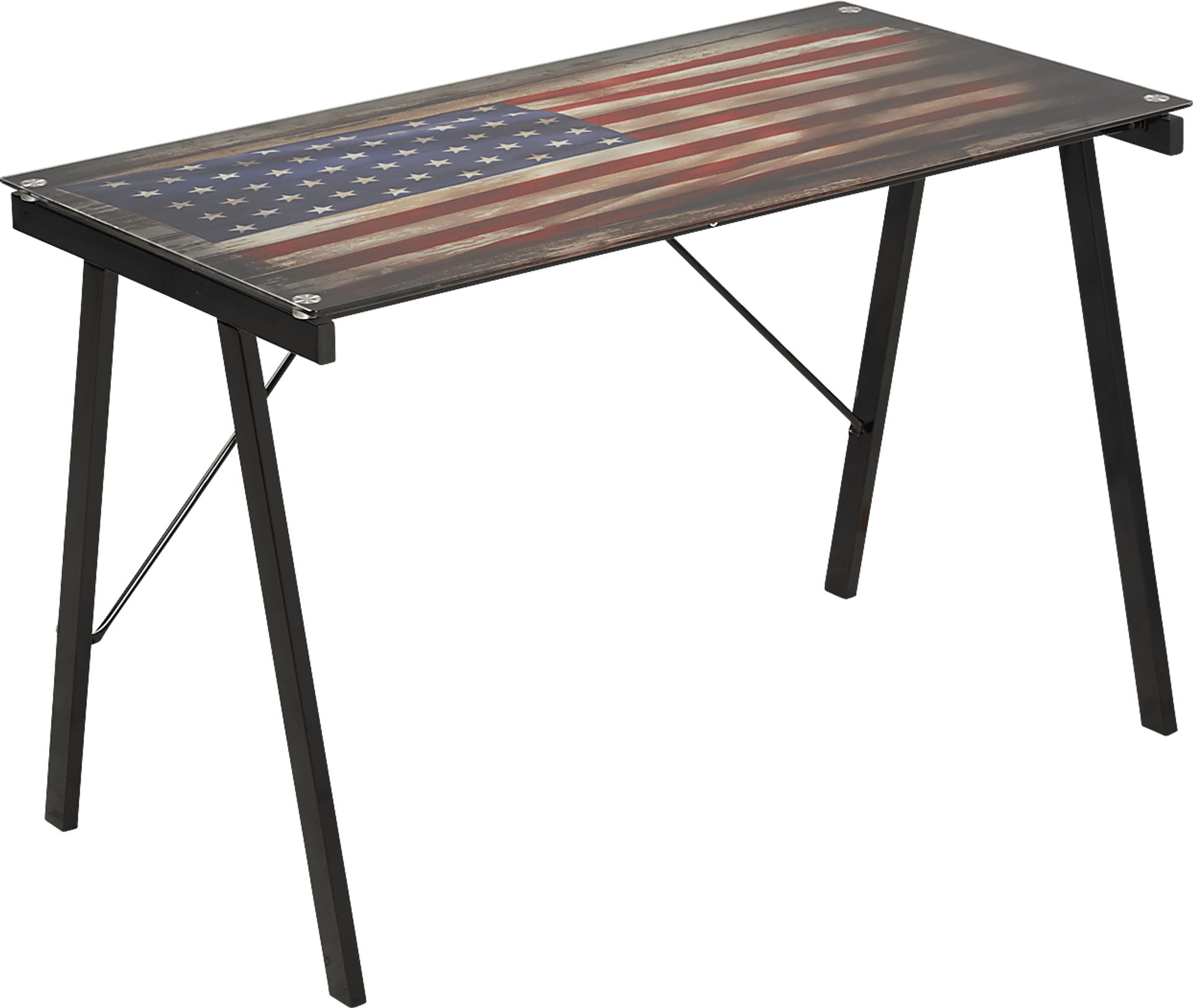 Kids Freedom Flag Black Graphic Desk - Image 1