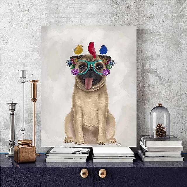 Kids Frenchie Friends Brown Artwork - Thumbnail - Image 2