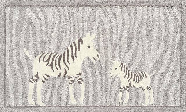 Kids Friends in Gray 2'8 x 4'8 Rug - Thumbnail - Image 1