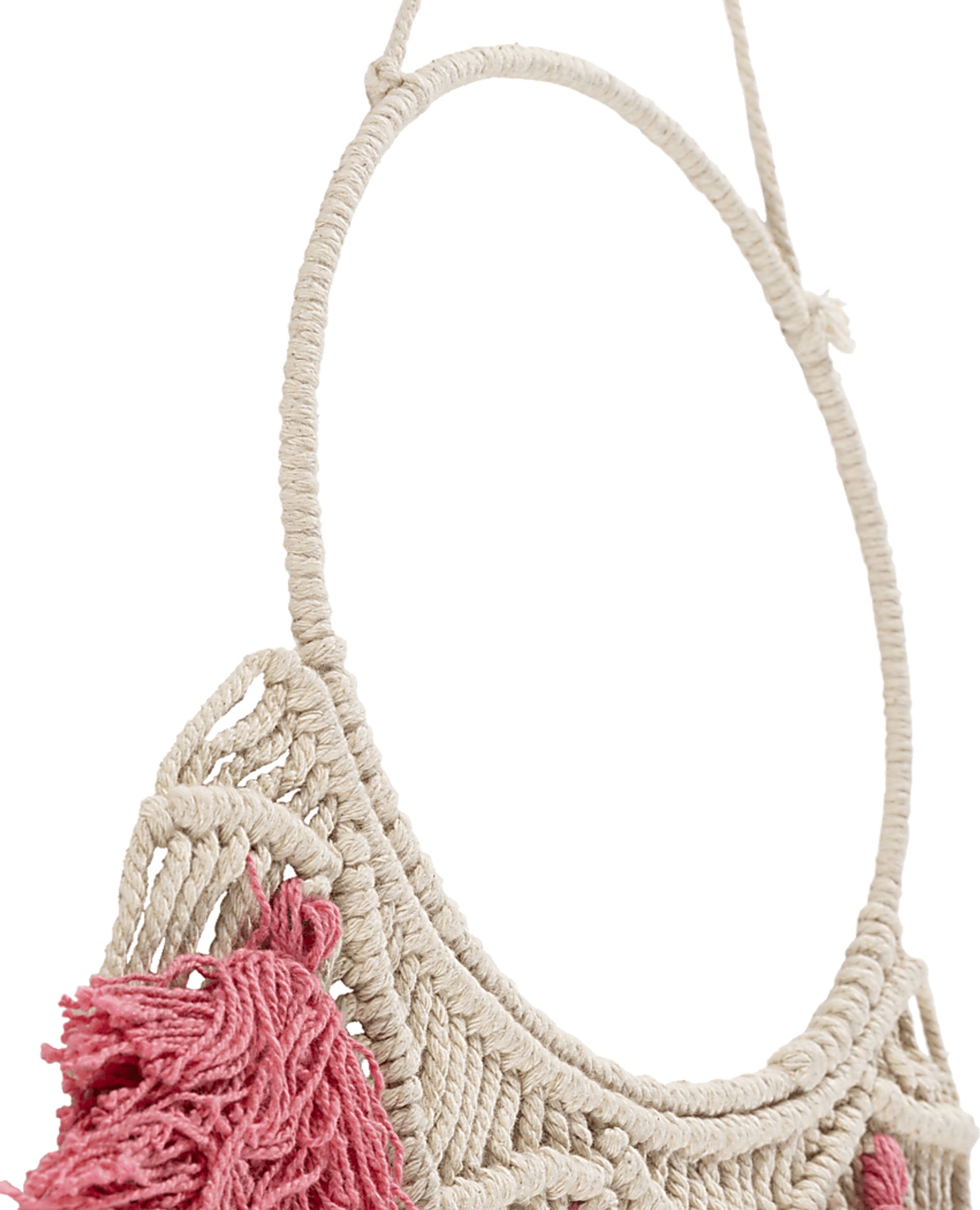 Kids Fringe in Bloom Pink Wall Decor - Image 2