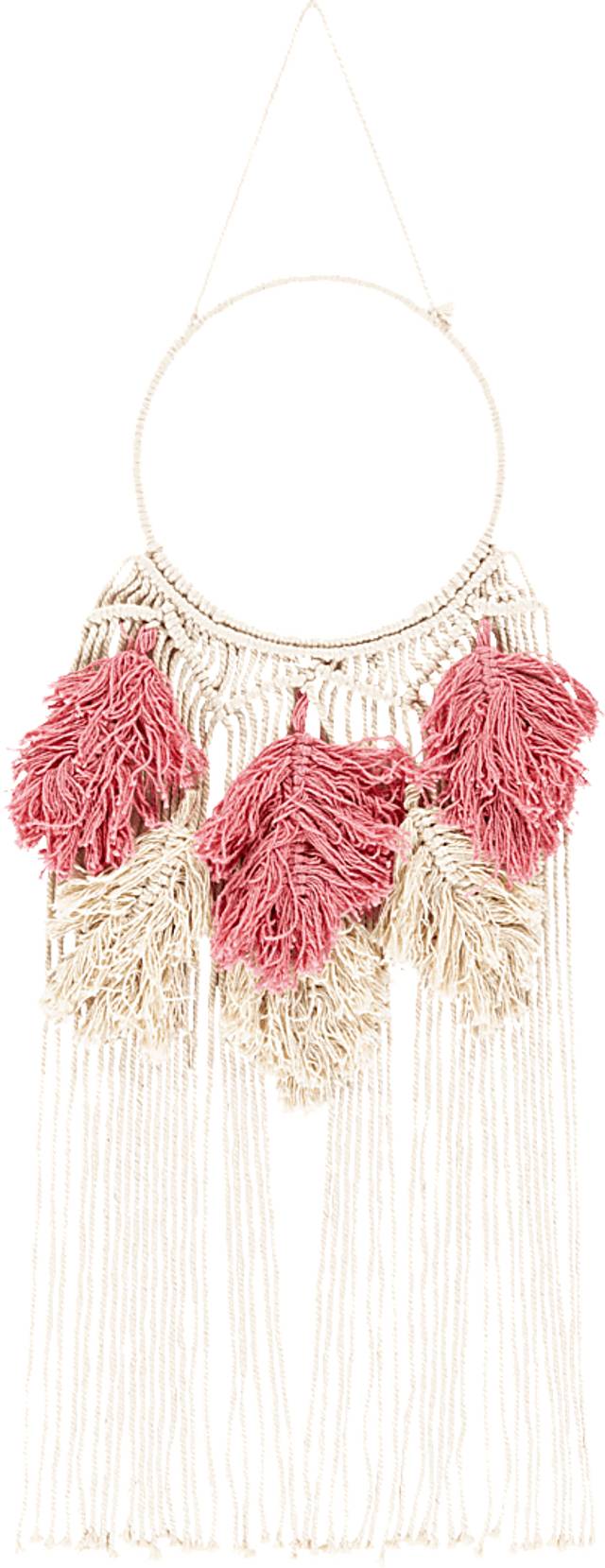 Kids Fringe in Bloom Pink Wall Decor - Thumbnail - Image 1