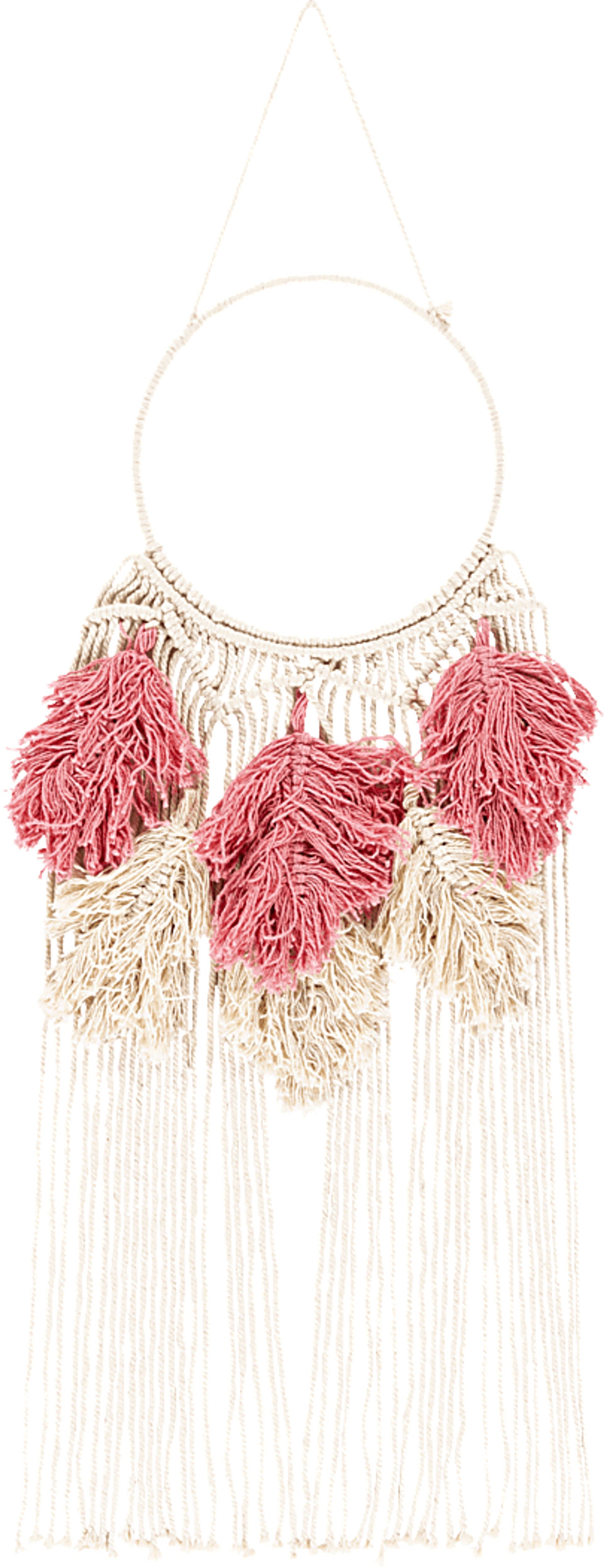 Kids Fringe in Bloom Pink Wall Decor - Image 1