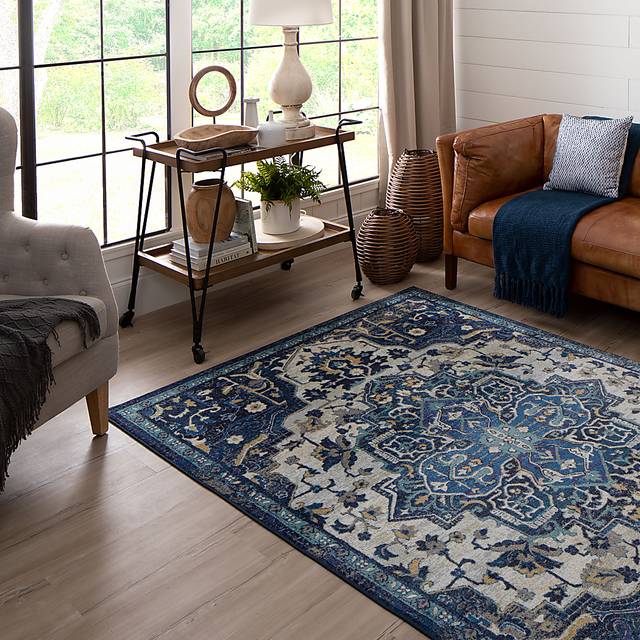 Kids Frostvale Denim 5' x 8' Rug - Thumbnail - Image 7