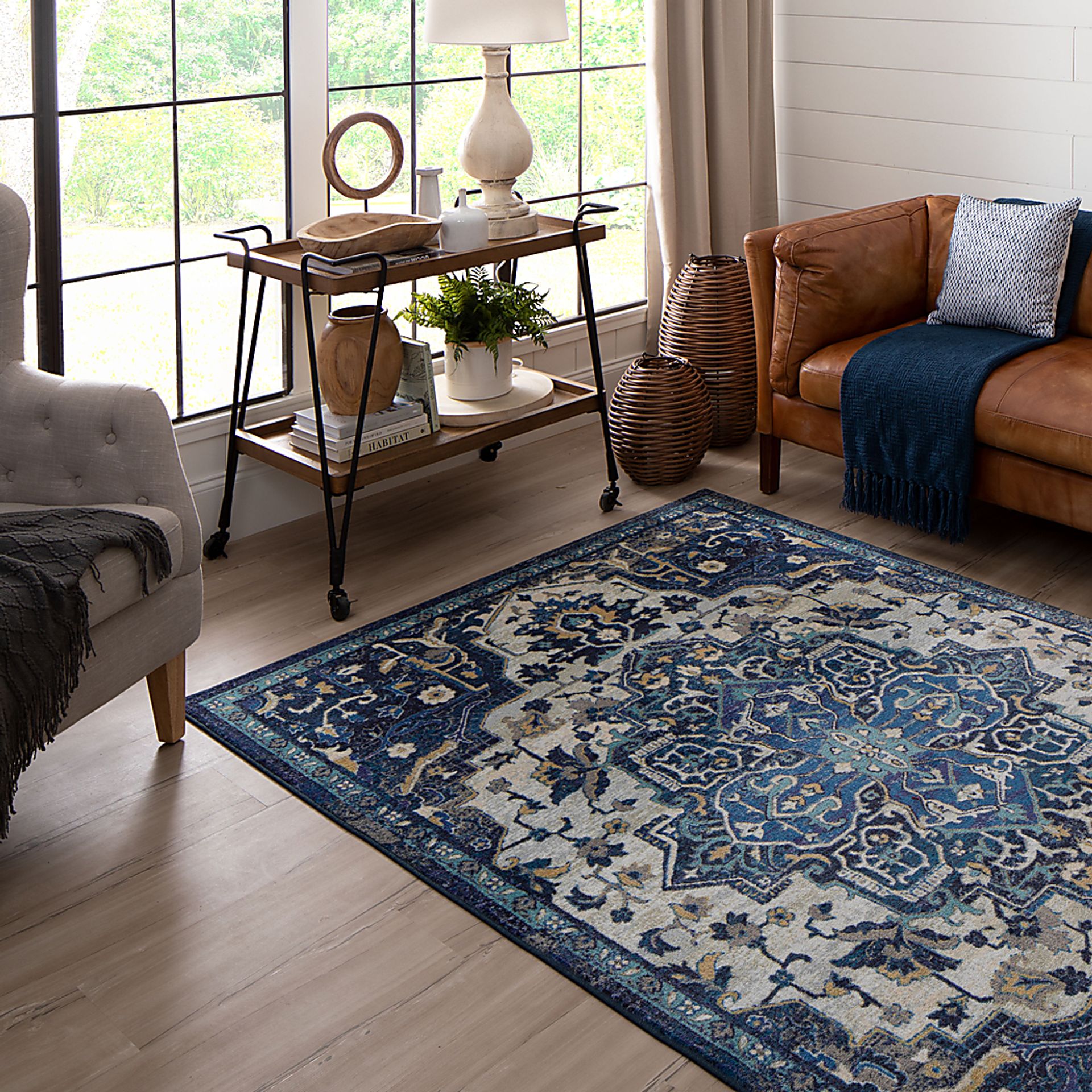 Kids Frostvale Denim 5' x 8' Rug - Image 7