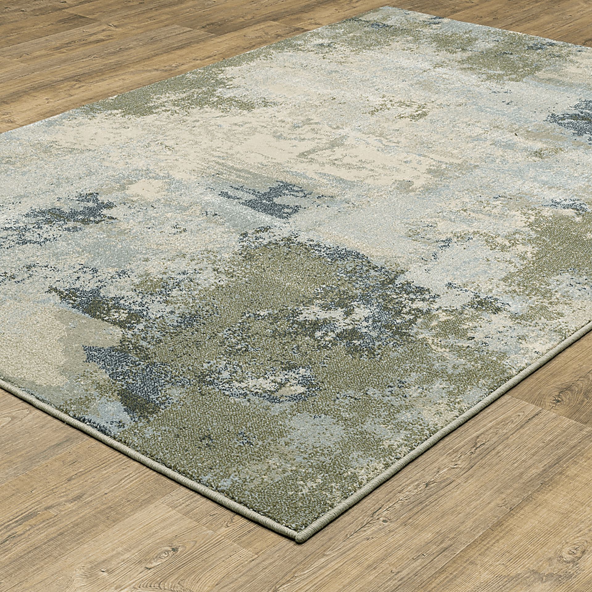 Kids Fun Tangles I Blue 5'3 x 7'3 Rug - Image 2