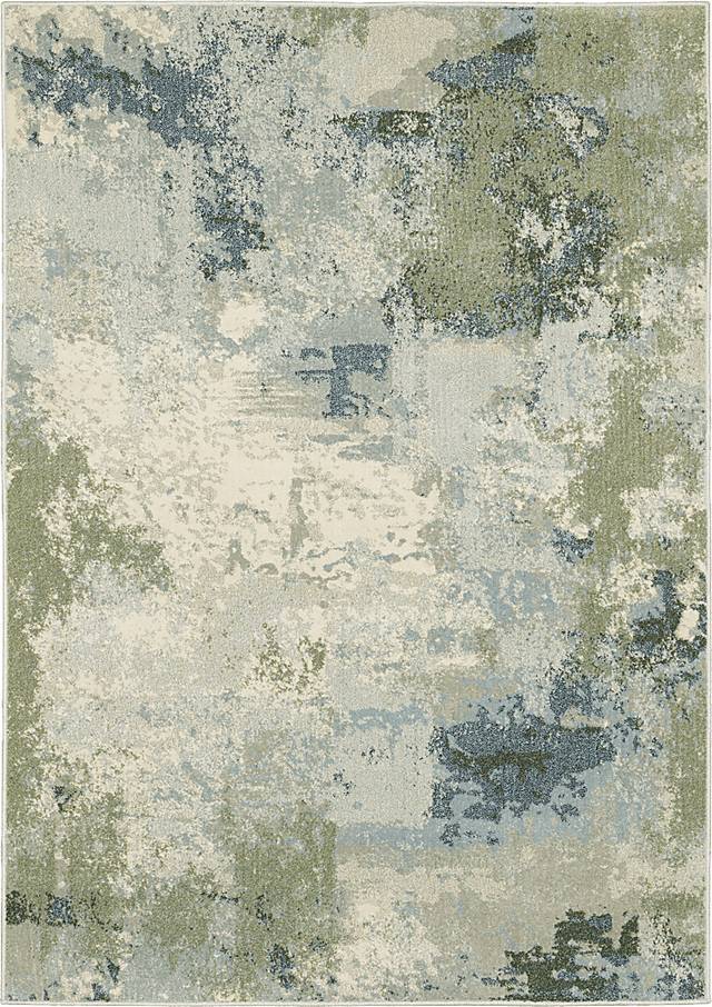 Kids Fun Tangles I Blue 5'3 x 7'3 Rug - Thumbnail - Image 1