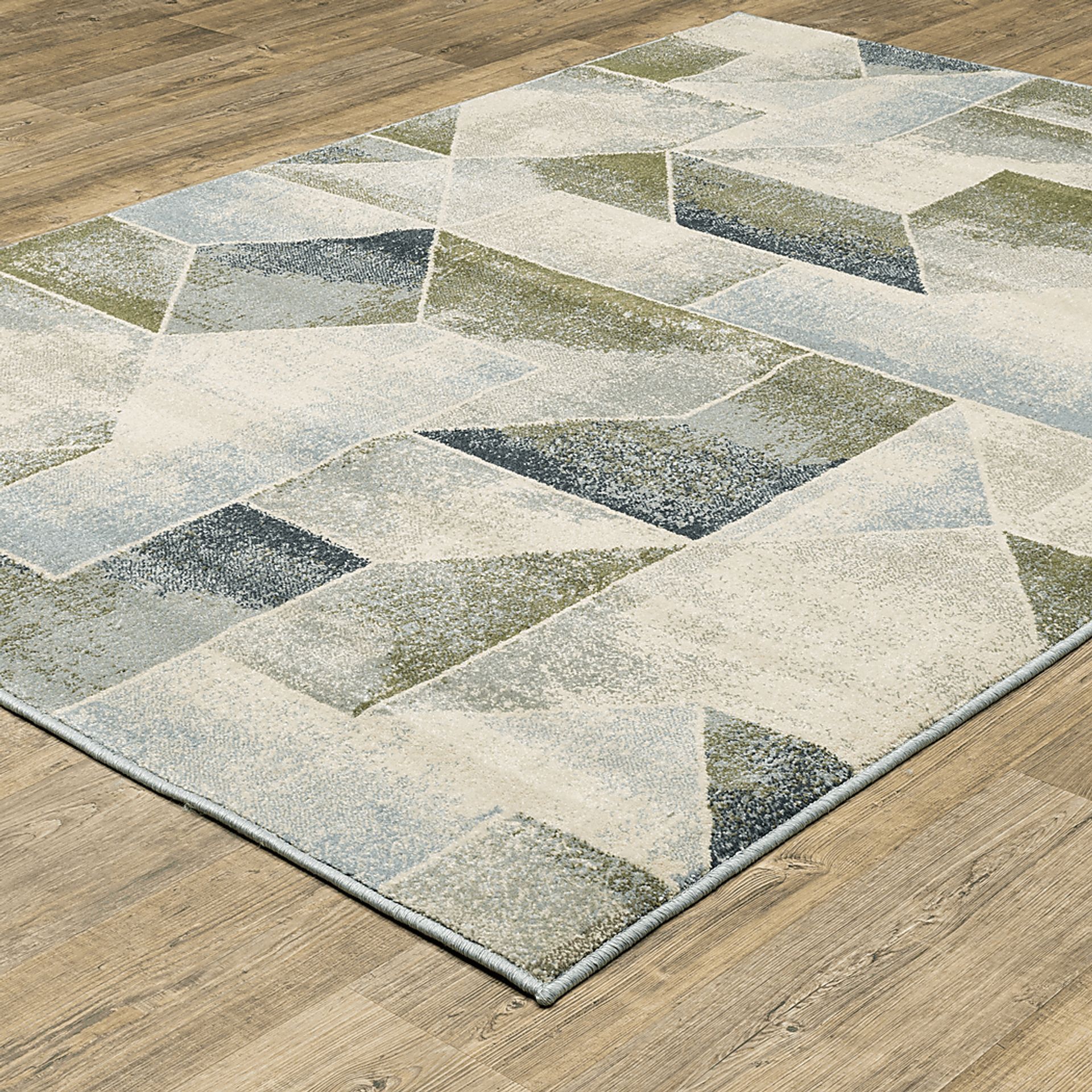 Kids Fun Tangles II Green 5'3 x 7'3 Rug - Image 2