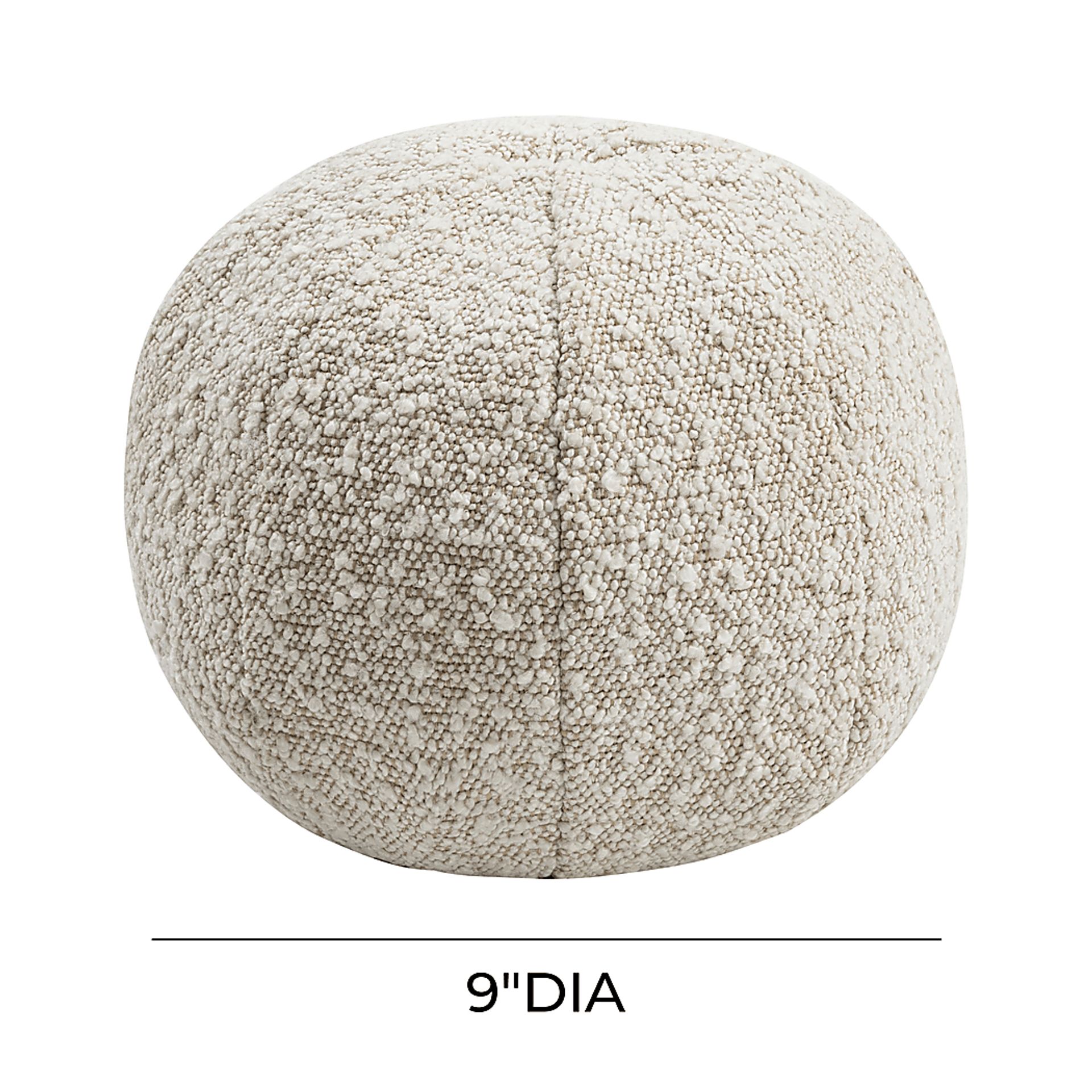 Kids Fuzzy Boba Beige Accent Pillow - Image 3