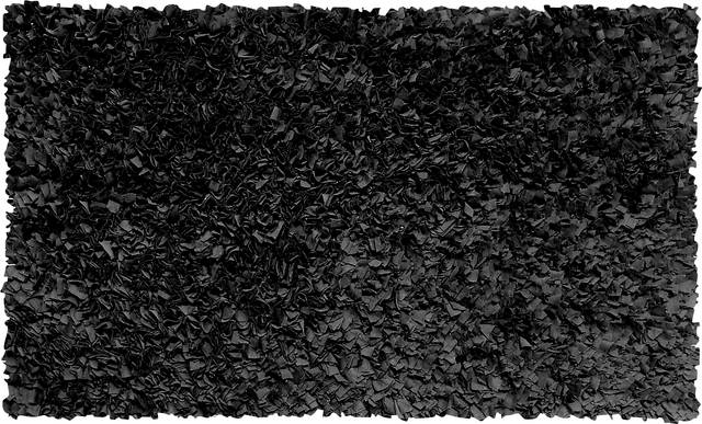 Kids Fuzzy Clouds Black 2' x 3' Rug - Thumbnail - Image 1