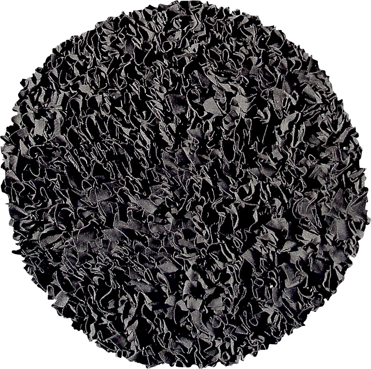 Fuzzy Clouds Black Rugs | Rooms to Go