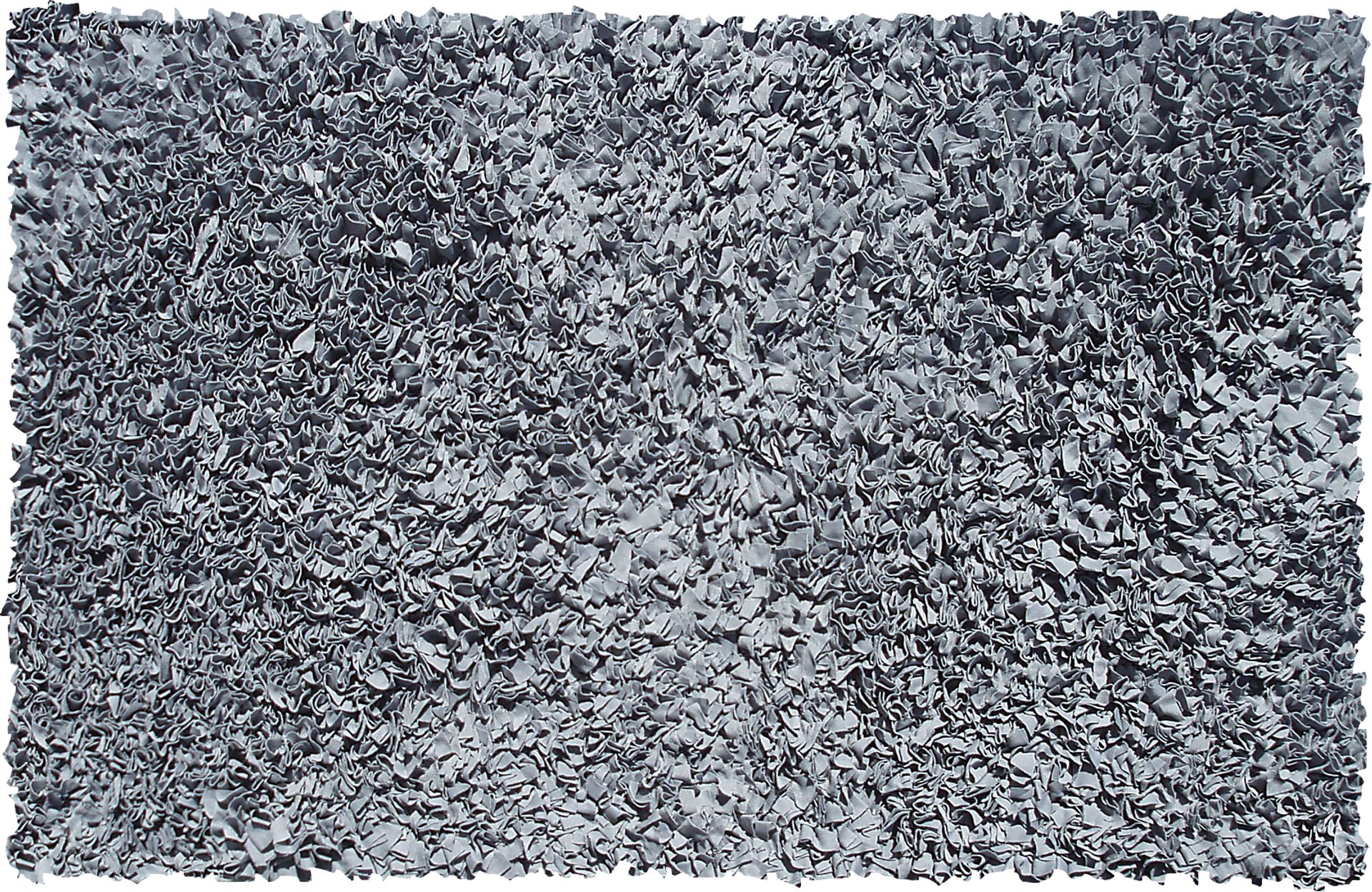 Kids Fuzzy Clouds Gray 5' x 8' Rug - Image 1