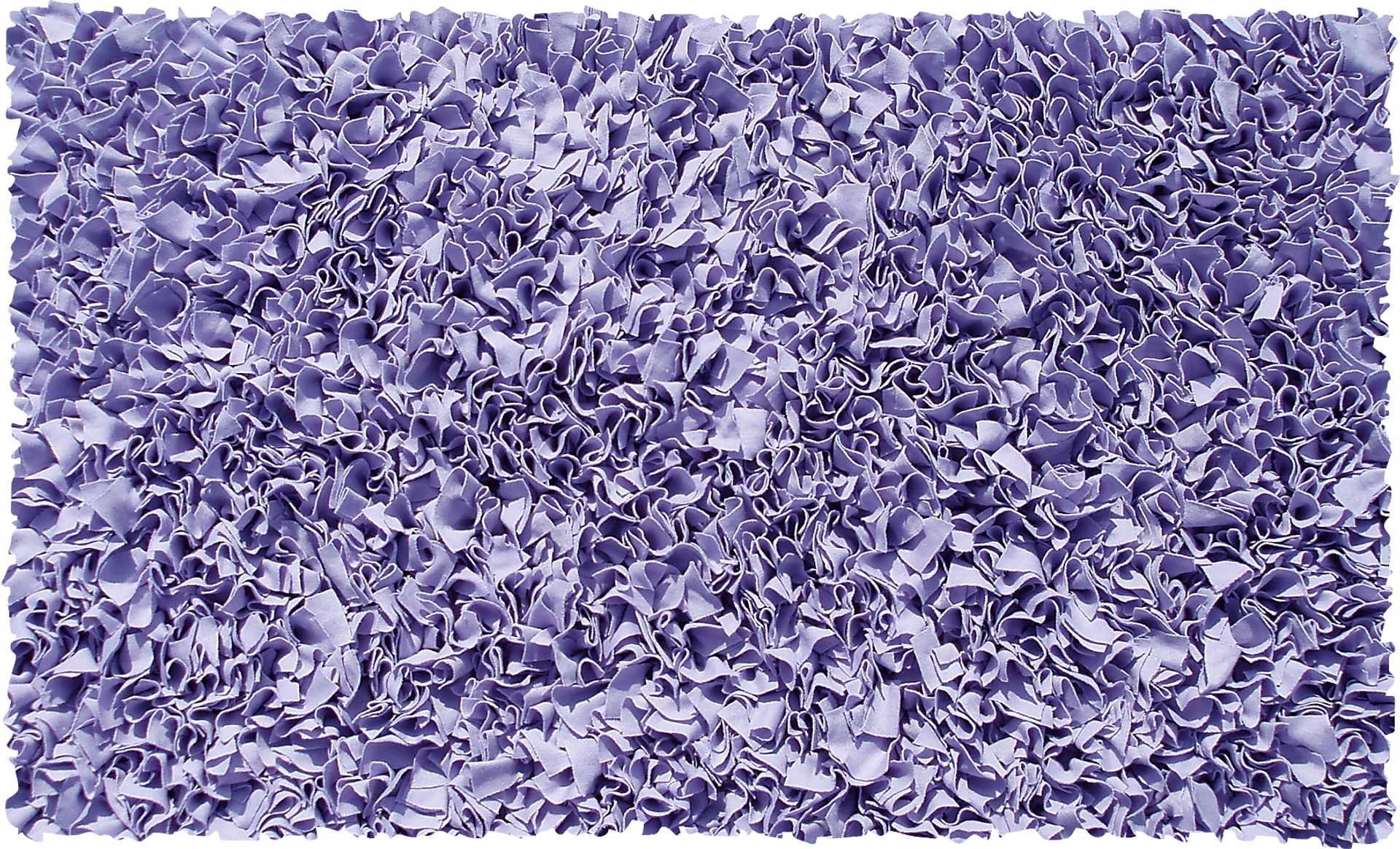 Kids Fuzzy Clouds Lavander 2' x 3' Rug - Image 1