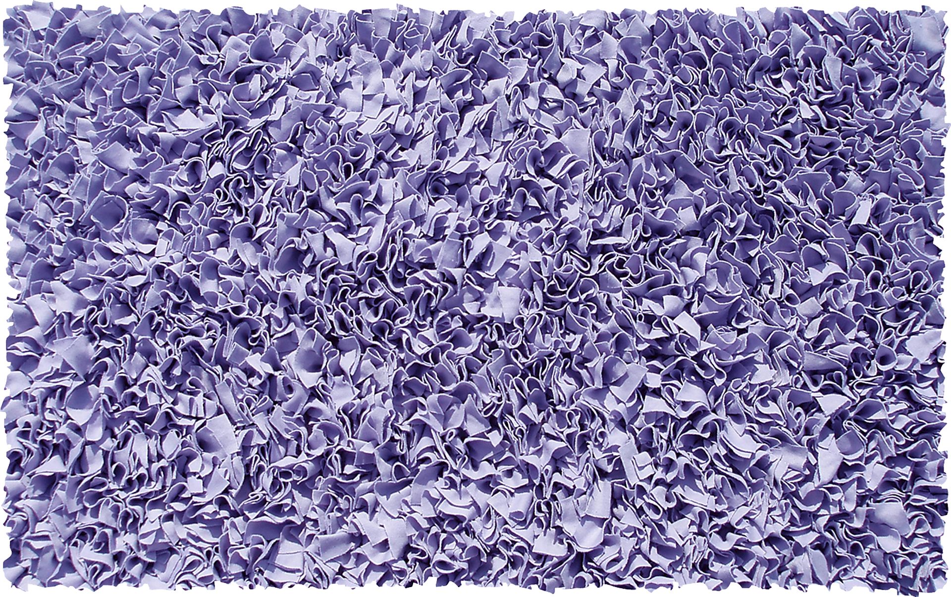 Kids Fuzzy Clouds Lavender 5' x 8' Rug - Image 1