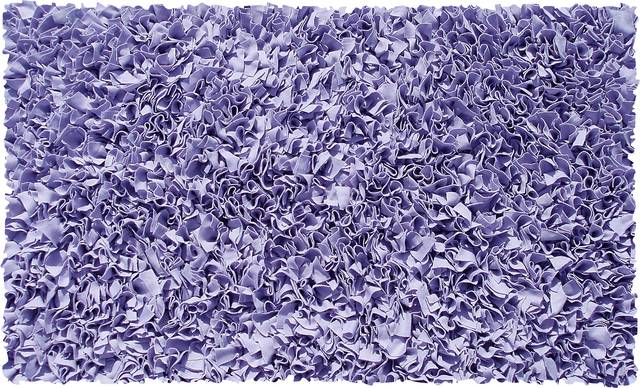 Kids Fuzzy Clouds Purple 2'8 x 4'8 Rug - Thumbnail - Image 1