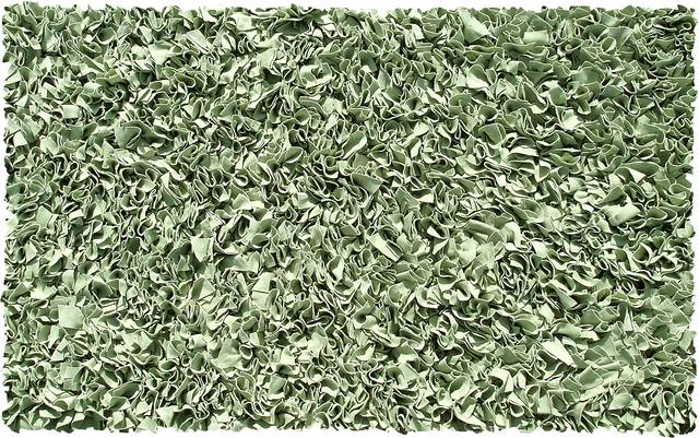 Kids Fuzzy Clouds Sage 2'8 x 4'8 Rug - Thumbnail - Image 1