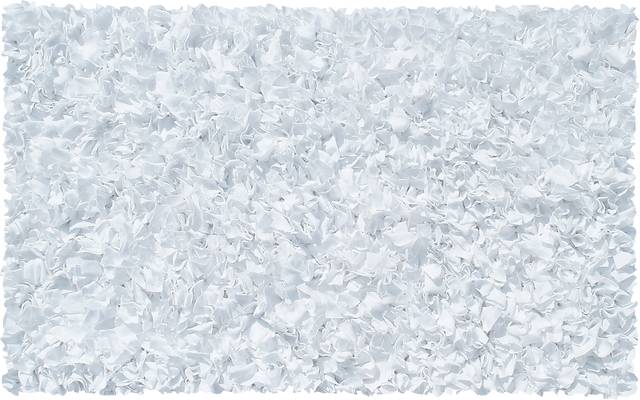 Kids Fuzzy Clouds White 2'8 x 4'8 Rug - Thumbnail - Image 1