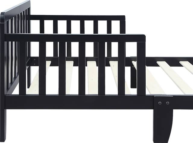 Kids Fyrio Black Toddler Bed - Thumbnail - Image 4