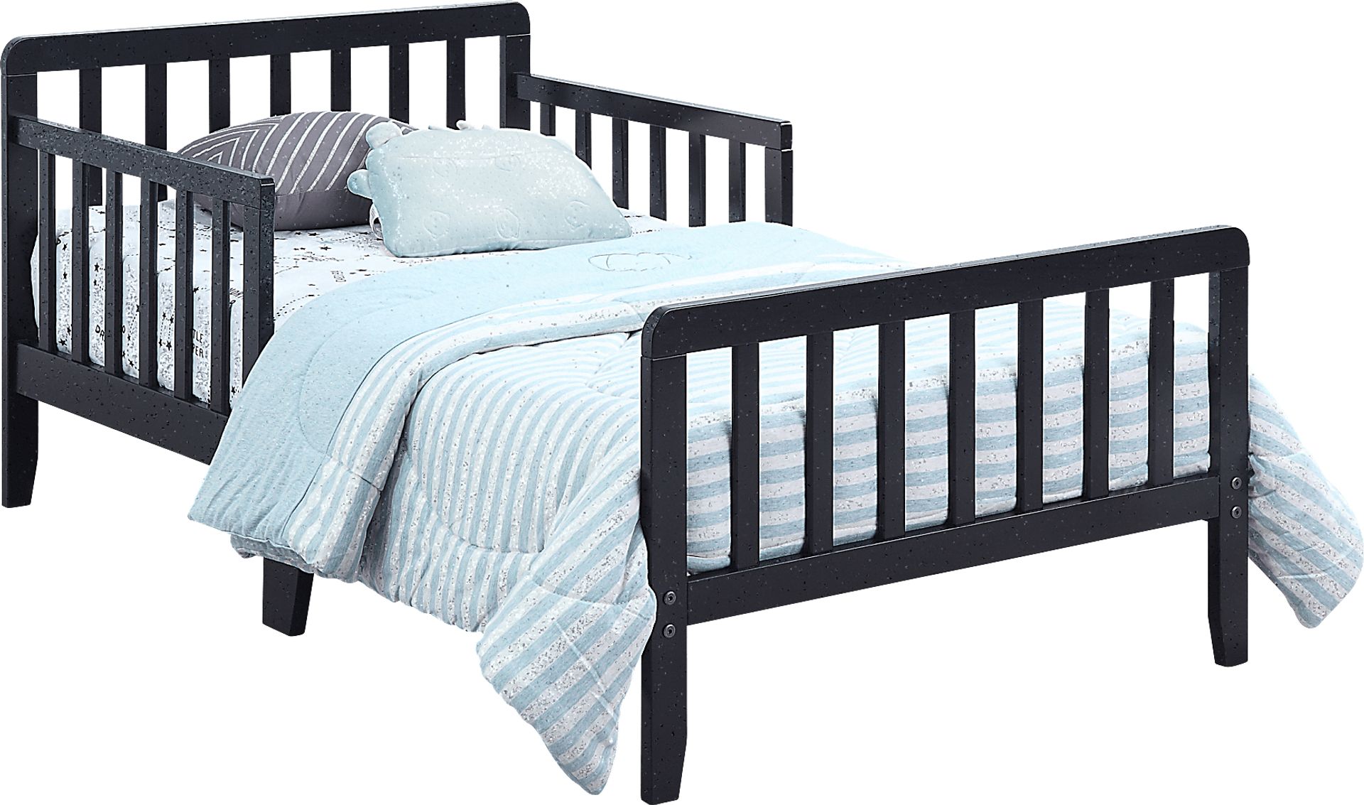 Kids Fyrio Black Toddler Bed - Image 1