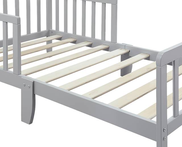 Kids Fyrio Gray Toddler Bed - Thumbnail - Image 3