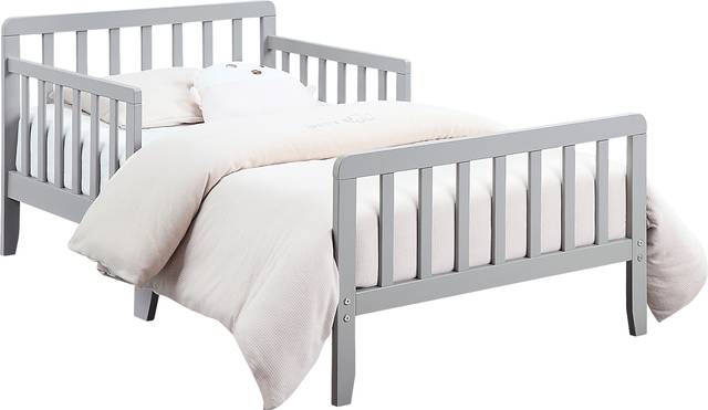 Kids Fyrio Gray Toddler Bed - Thumbnail - Image 1