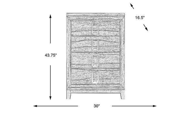 Dimension Image. Please refer to the Dimension Tab on this page for dimension details.