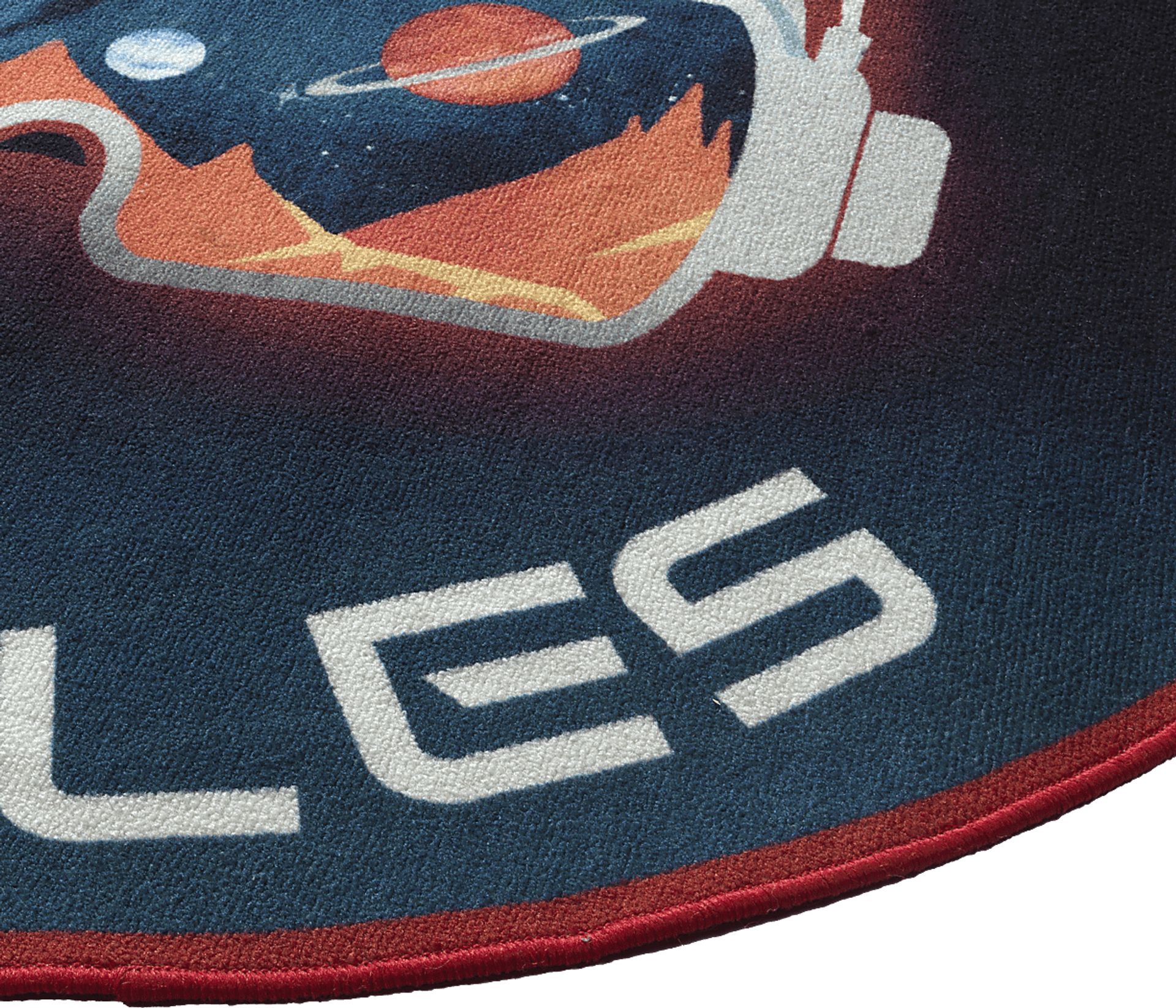 Kids Gamer Goggles Blue 5' Round Rug - Image 3