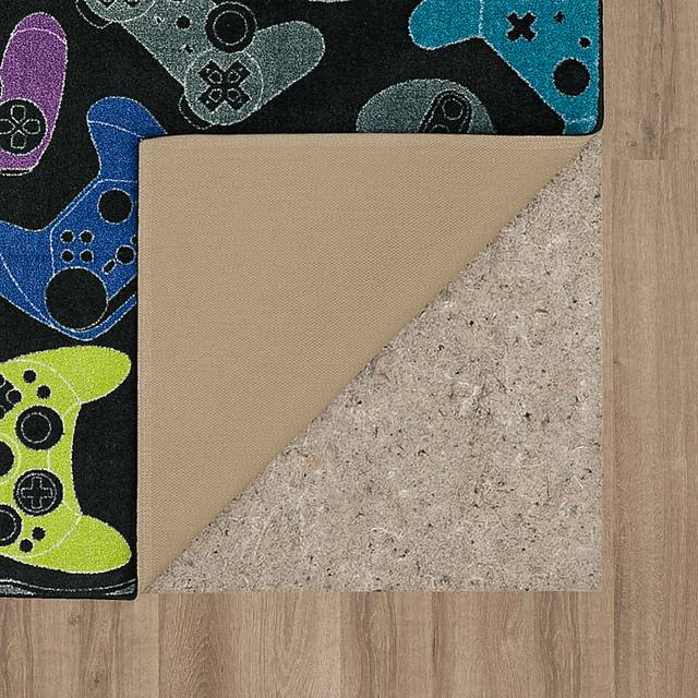 Kids Gamer's Dream Black 3' x 5' Rug - Thumbnail - Image 2