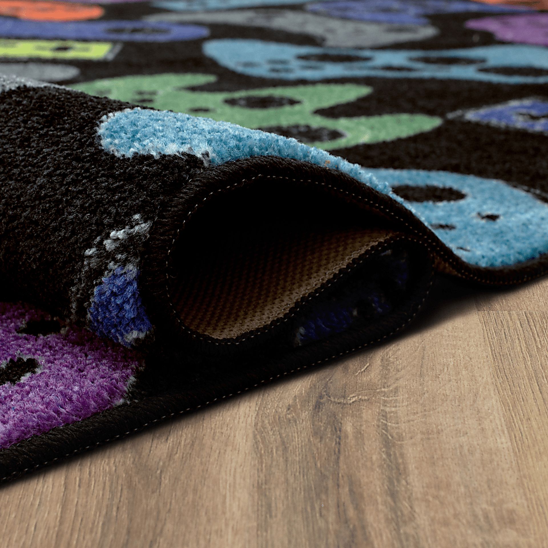 Kids Gamer's Dream Black 8' x 10' Rug - Image 3