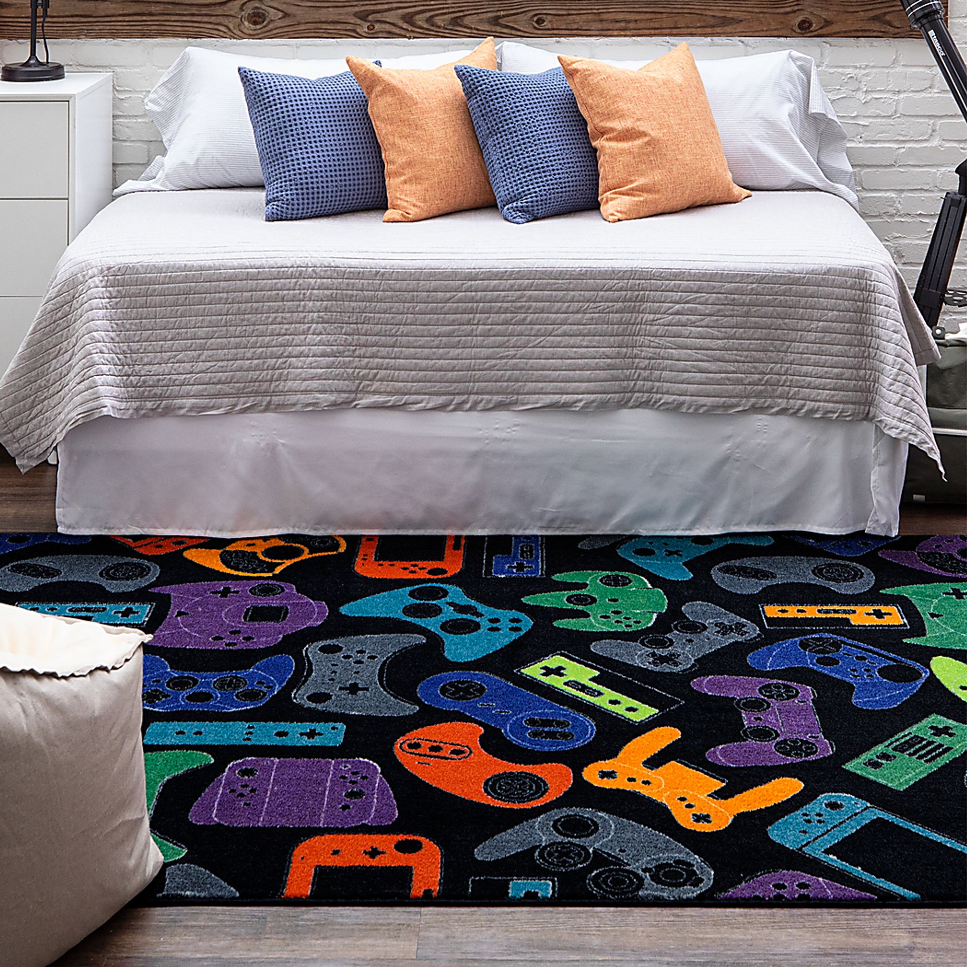 Kids Gamer's Dream Black 8' x 10' Rug - Image 7