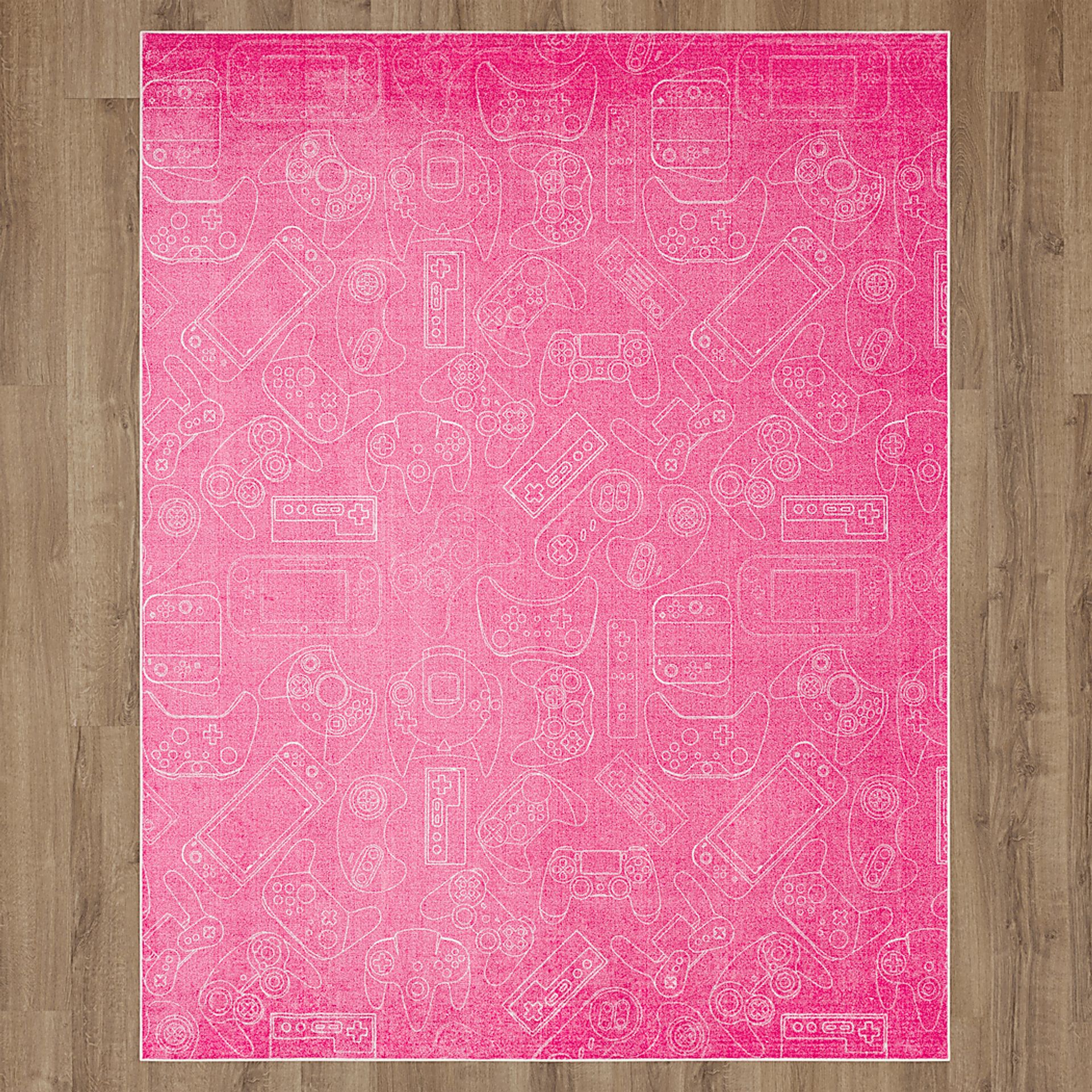 Kids Gamer's Dream Pink 8' x 10' Rug - Image 9