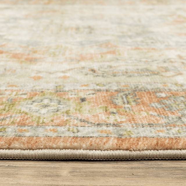 Kids Garden Treasures I Orange 7'5 x 10' Rug - Thumbnail - Image 4