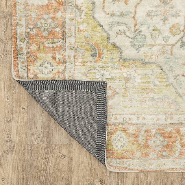 Kids Garden Treasures I Orange 7'5 x 10' Rug - Thumbnail - Image 5