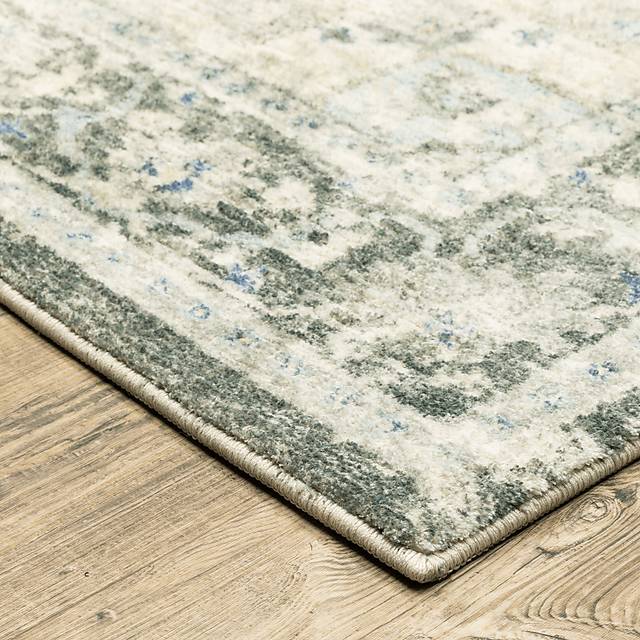 Kids Garden Treasures II Gray 5'3 x 7'3 Rug - Thumbnail - Image 3