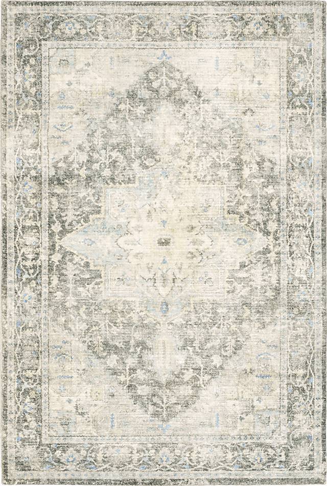 Kids Garden Treasures II Gray 5'3 x 7'3 Rug - Thumbnail - Image 1