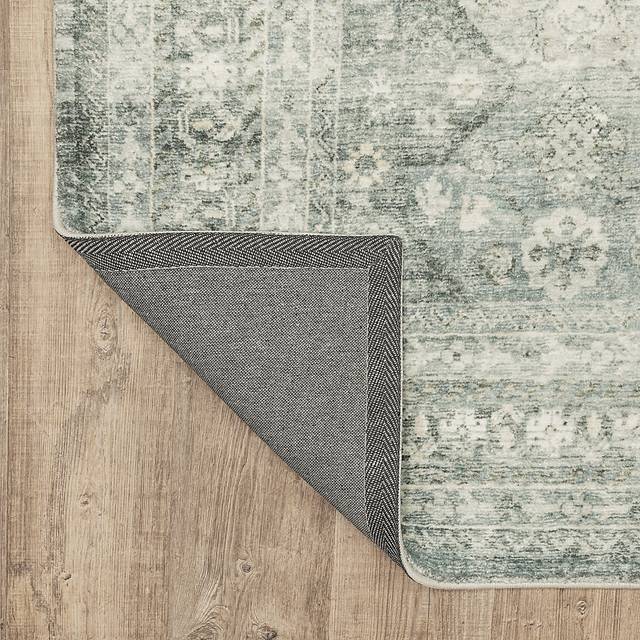 Kids Garden Treasures III Blue 5'3 x 7'3 Rug - Thumbnail - Image 5